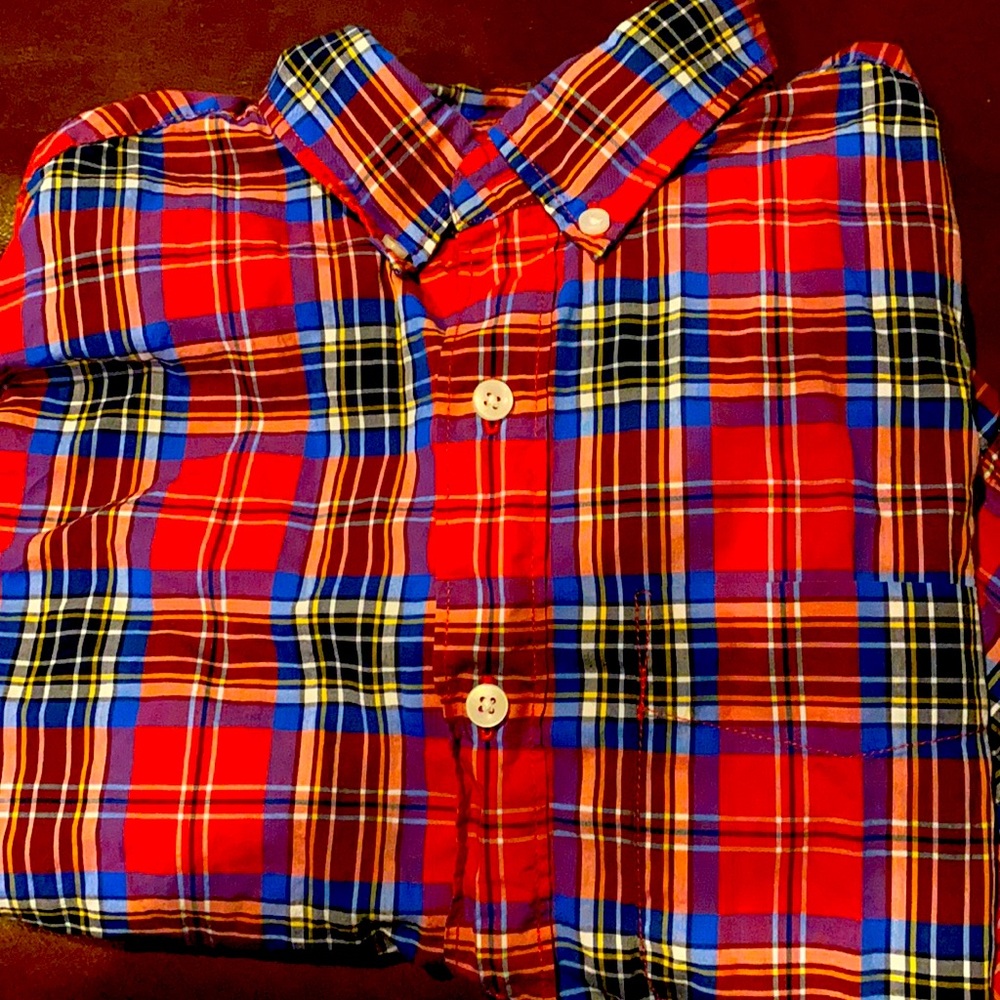 Men’s small American eagle button down